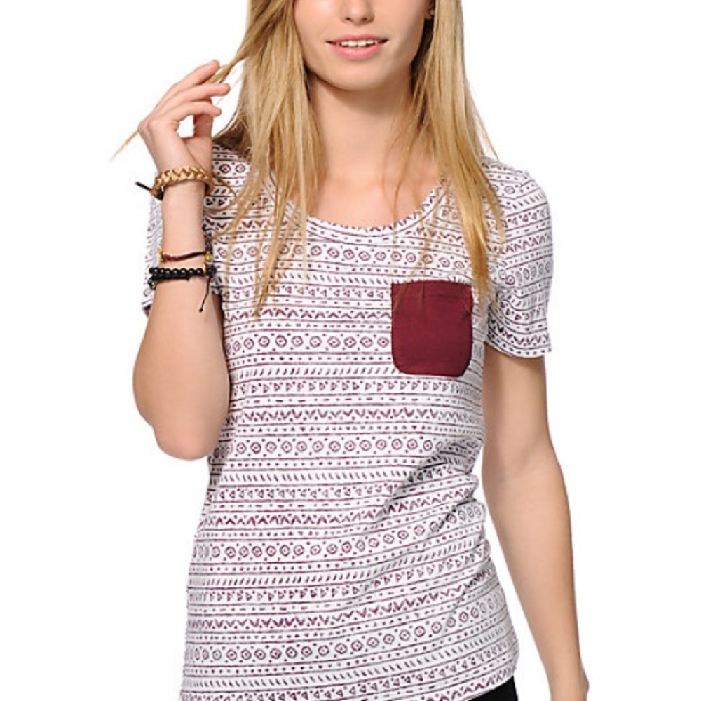 Sirens & Dolls Stone Reverse Tribal T-Shirt